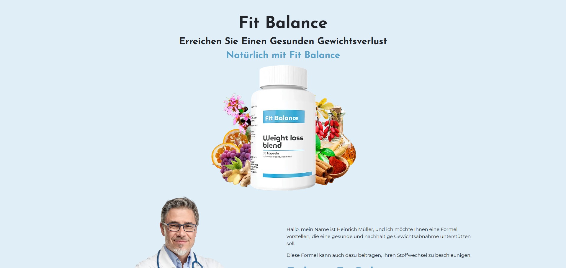 Fit Balance Produkt