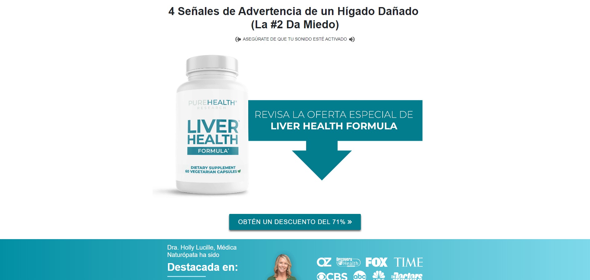 Formula pre zdravie pečene PureHealth Research Produkt
