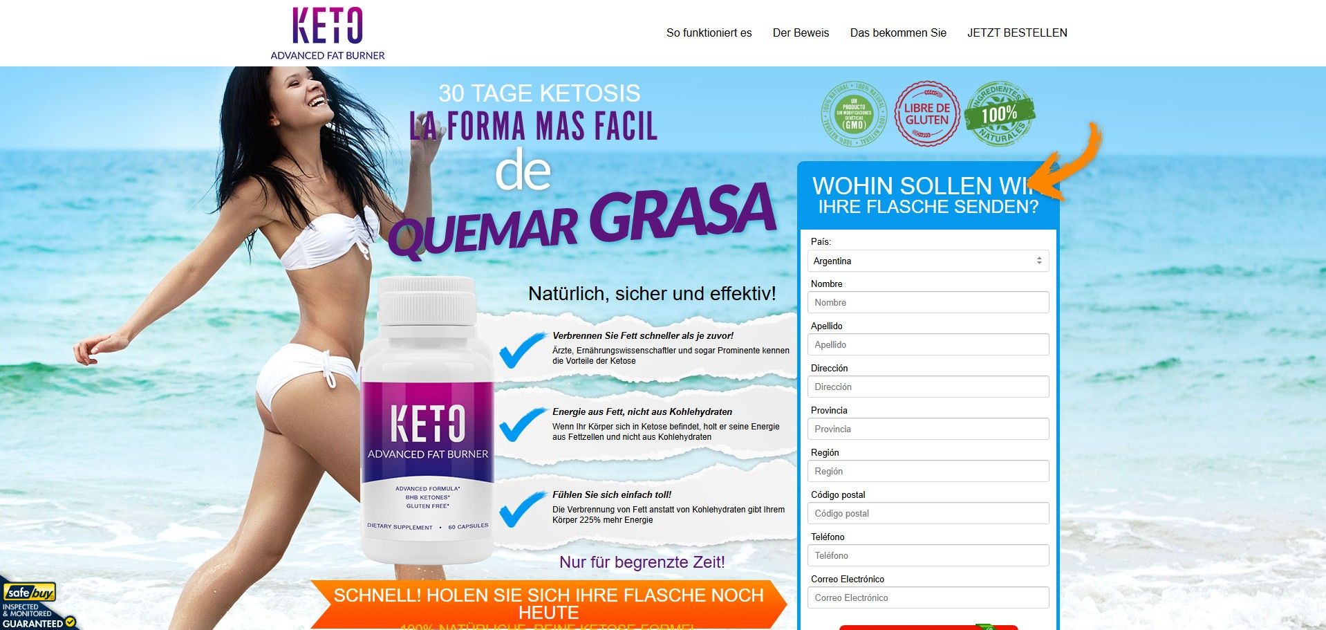 Keto Advanced Produkt