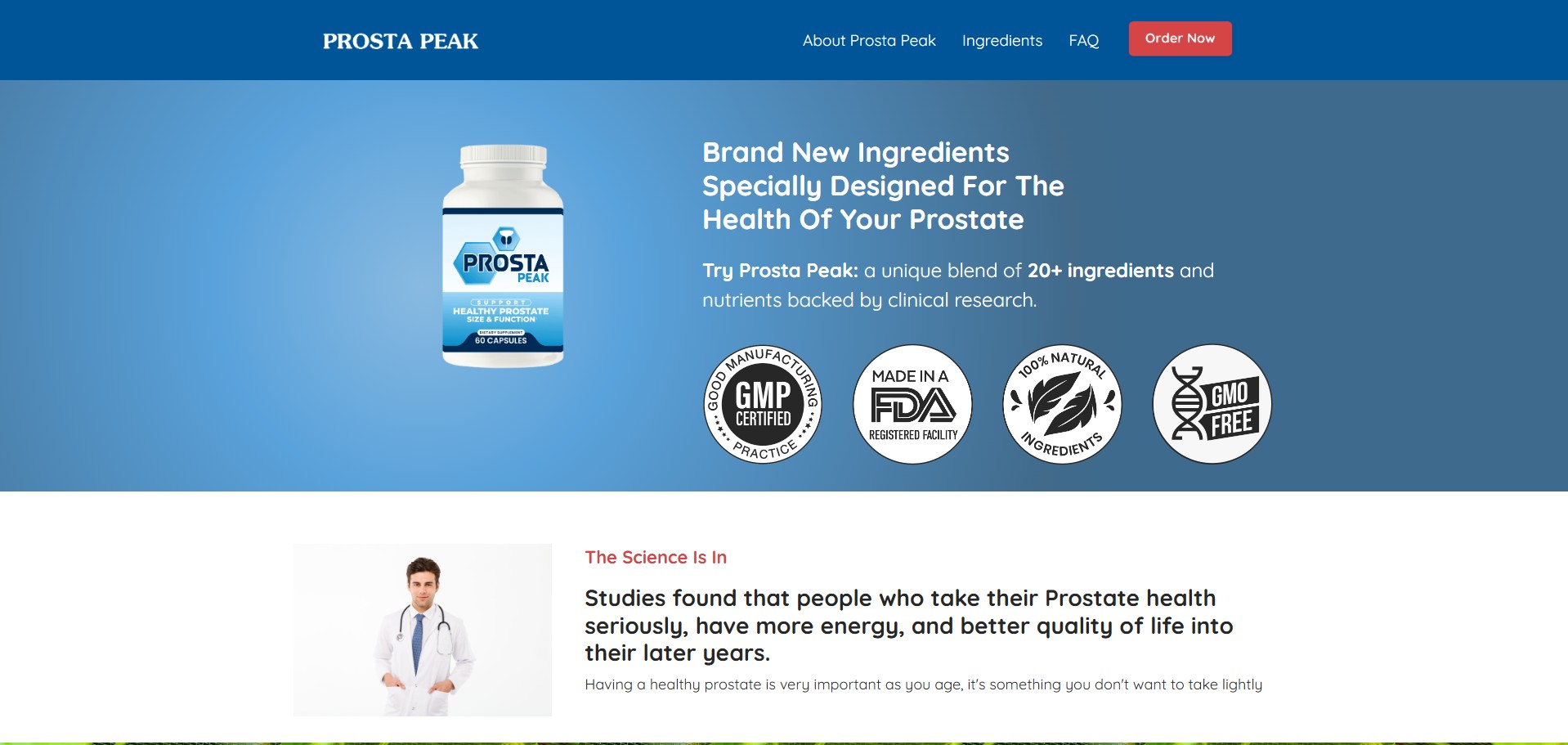 Prosta Peak Produkt