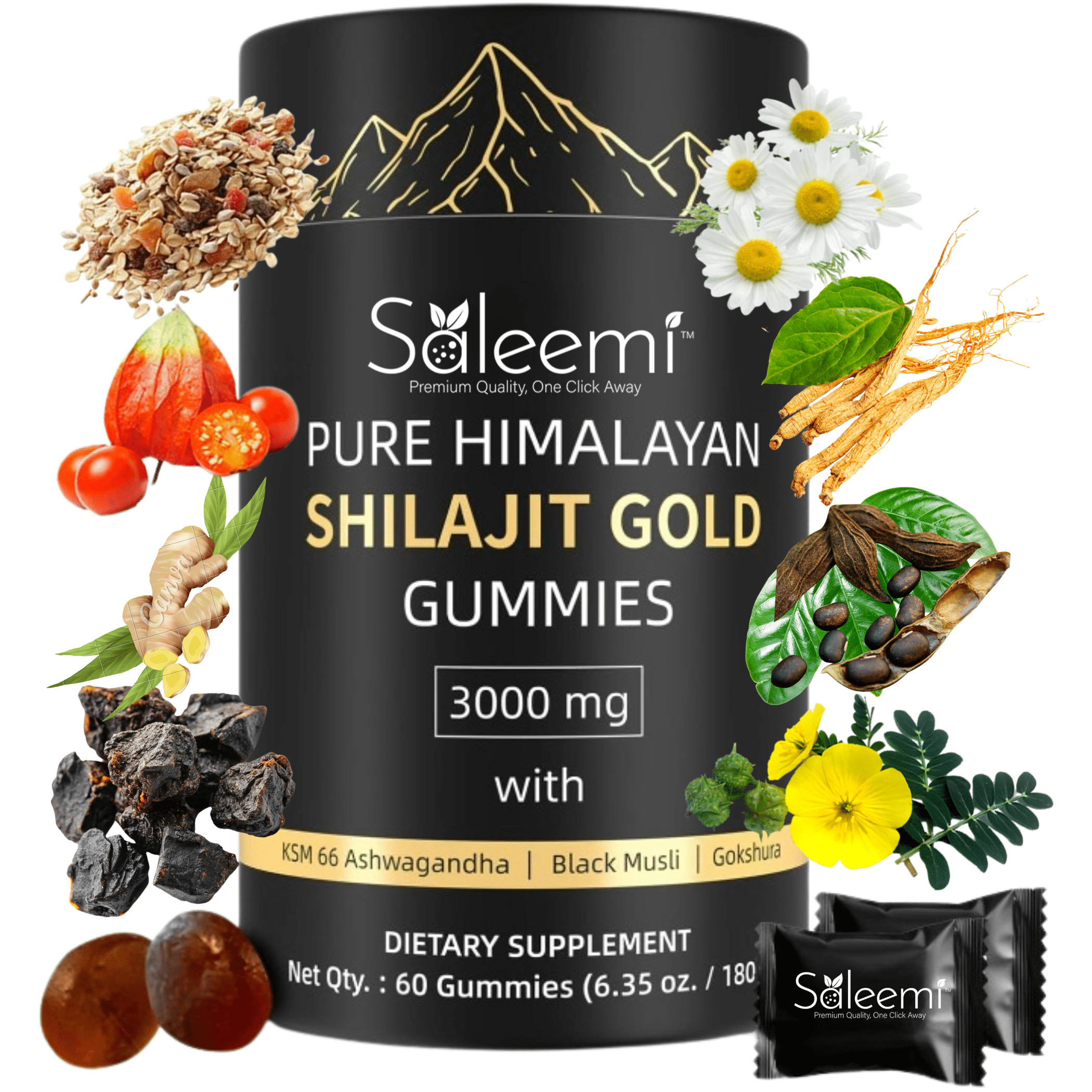 Shilajit Gummies Himalla Produkt