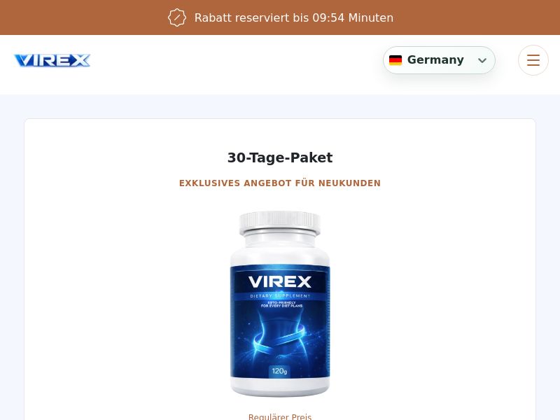 Virexon Plus Produkt